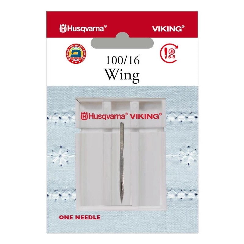 HUSQVARNA VIKING Wing Needle Size 100/16