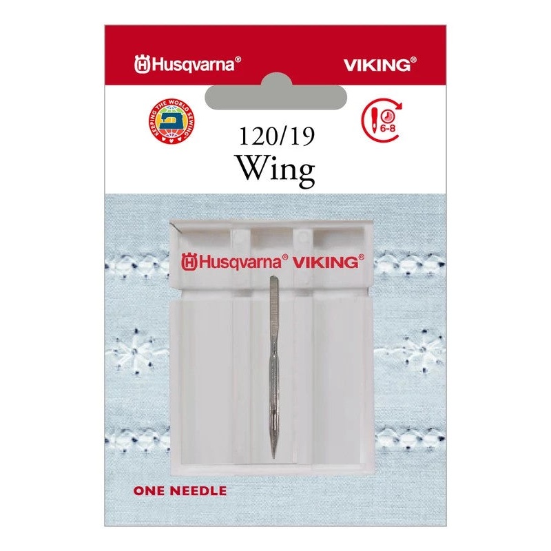 HUSQVARNA VIKING Wing Needle Size 120/21