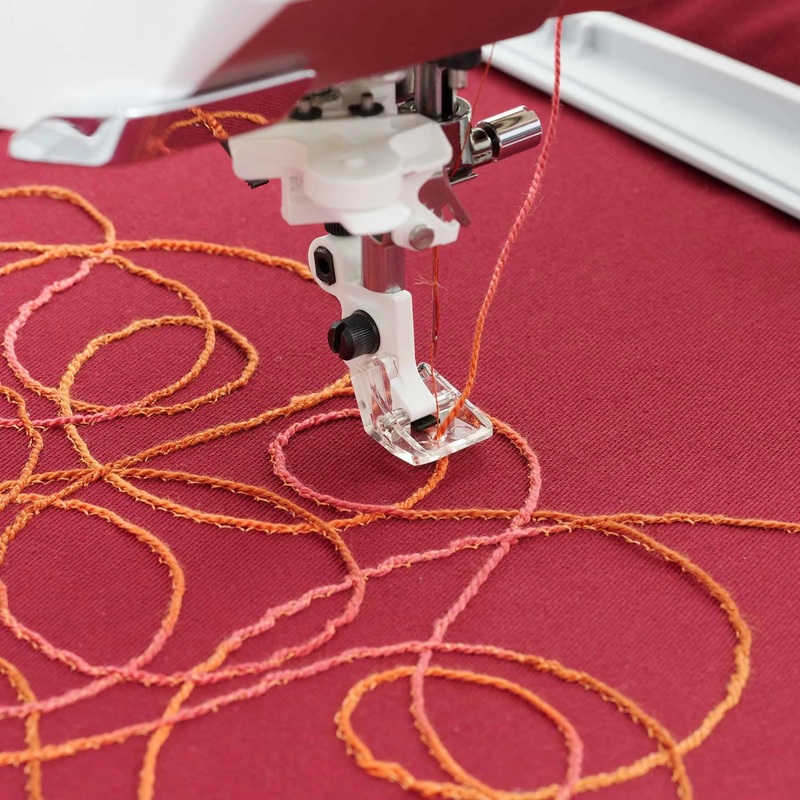 HUSQVARNA VIKING Yarn Couching Presser Feet Set