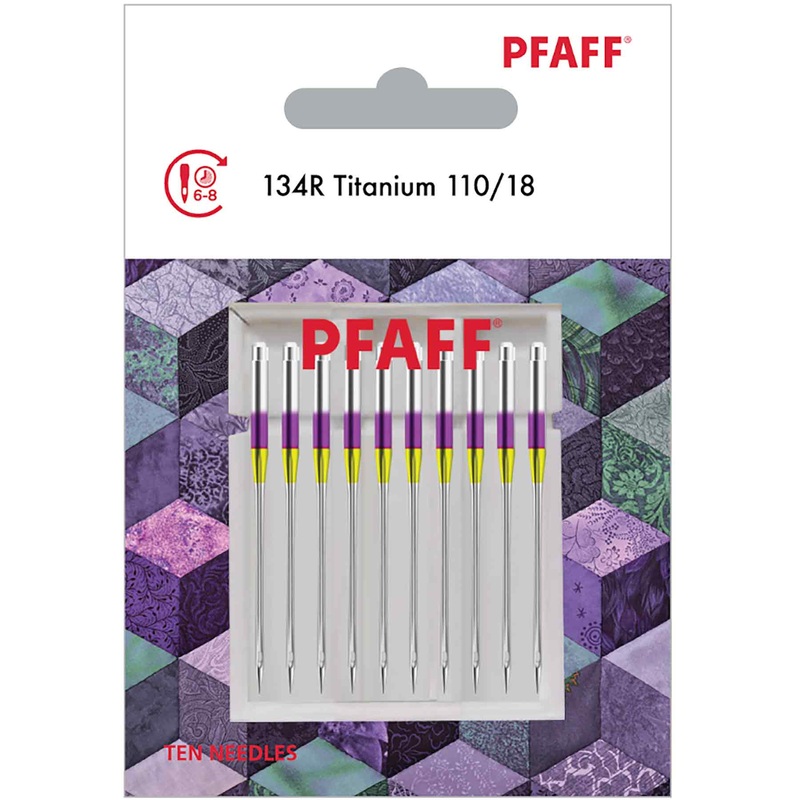 PFAFF 134R Titanium Needles Size 110/18 10-pack
