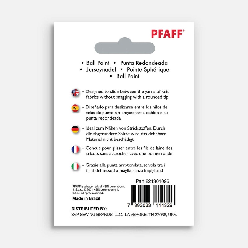 PFAFF Ball Point Needles Size 80/12 5-Pack