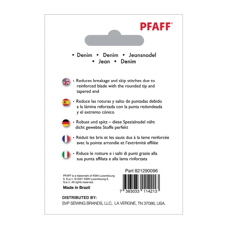 PFAFF Denim Needles Size 80/12 5-pack