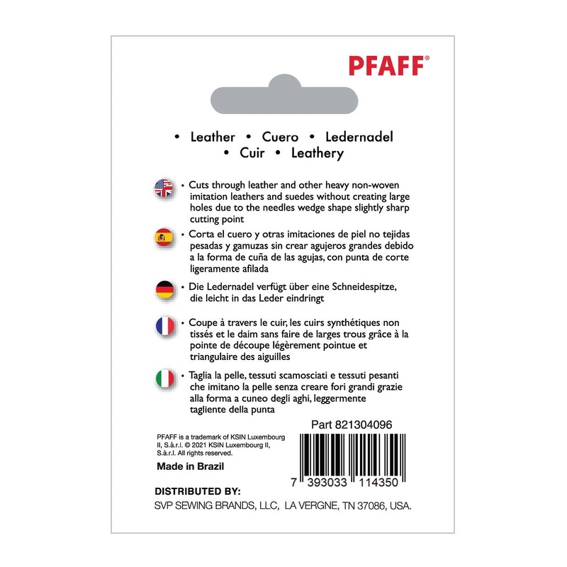 PFAFF Leather Needles Size 80/12 5-pack