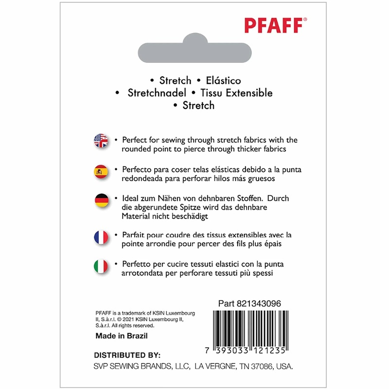 PFAFF Stretch Fabrics Needles Size 80/12 5-pack