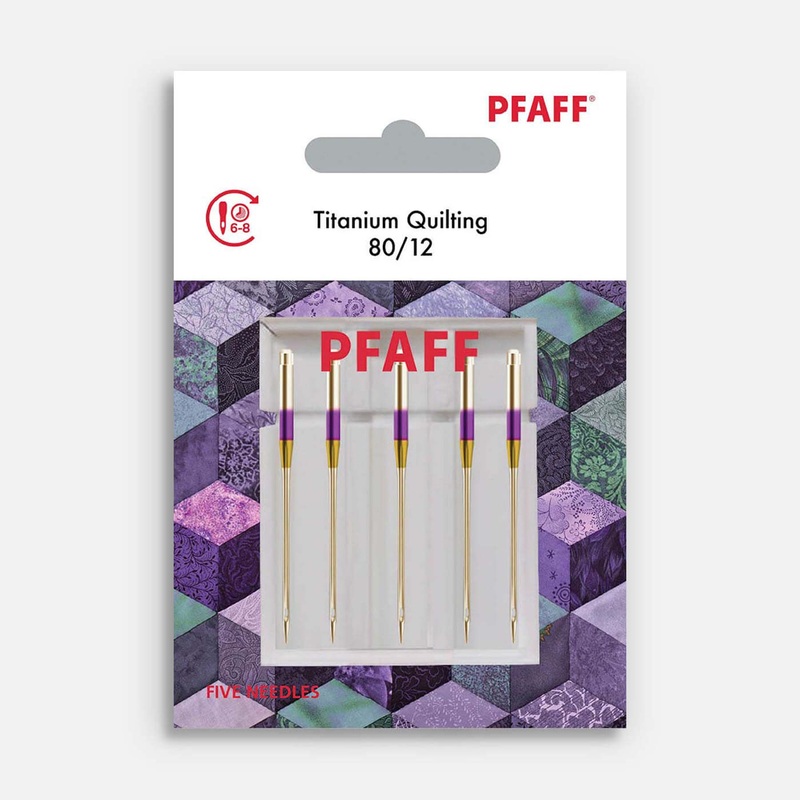 PFAFF Titanium Quilting Needles Size 80/12 5-Pack