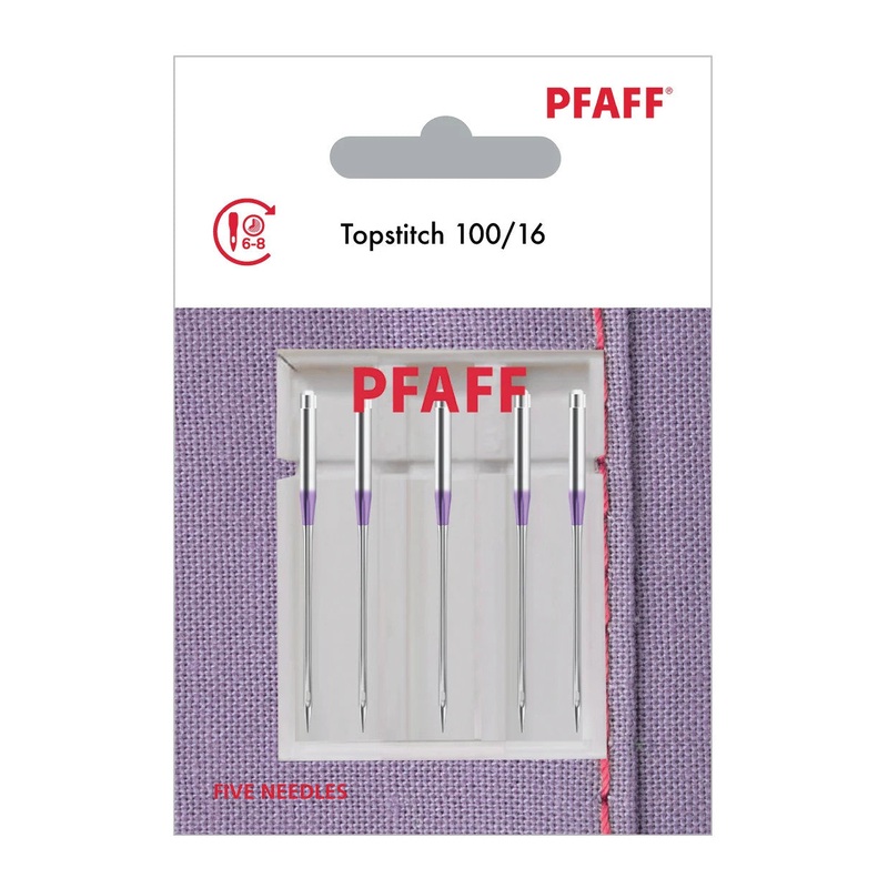 PFAFF Topstitch Needles Size 100/16 5-pack