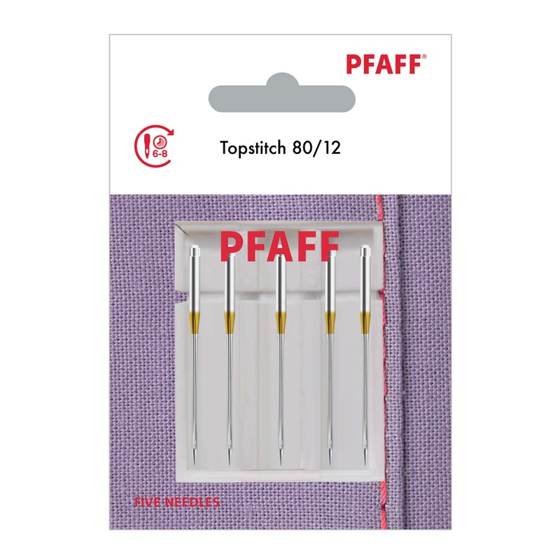 PFAFF Topstitch Needles Size 80/12 5-pack