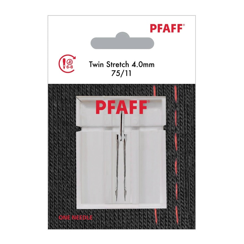 PFAFF Twin Stretch Needle 4mm Size 75/11 1-Pack