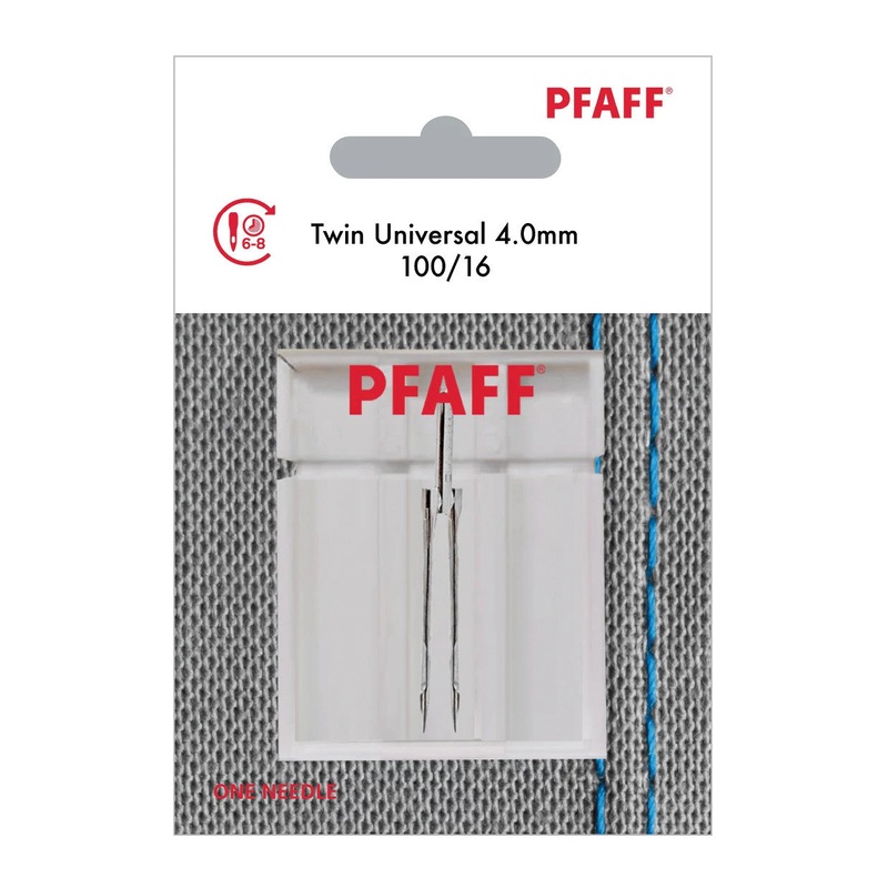 PFAFF Twin Universal Needle 4mm Size 100/16 1-Pack
