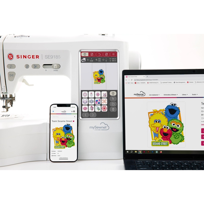 SINGER SE9185 Sewing and Embroidery Machine
