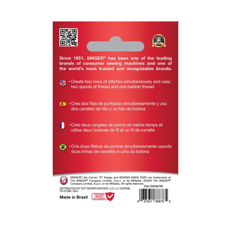 SINGER Denim Needles Assorted Sizes 5-Pack