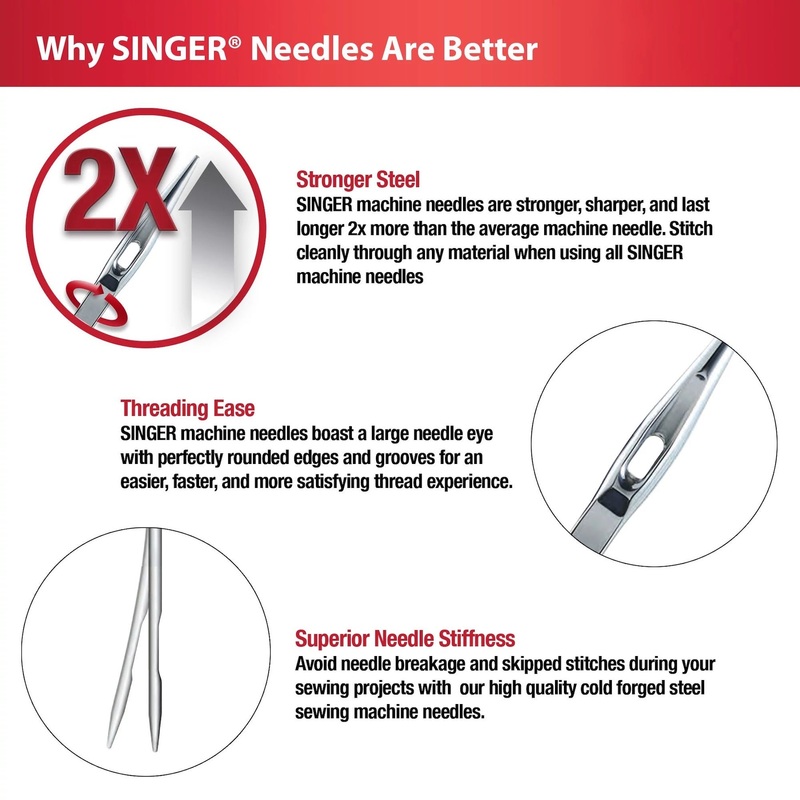 SINGER Universal Needles 80/12 5-Pack