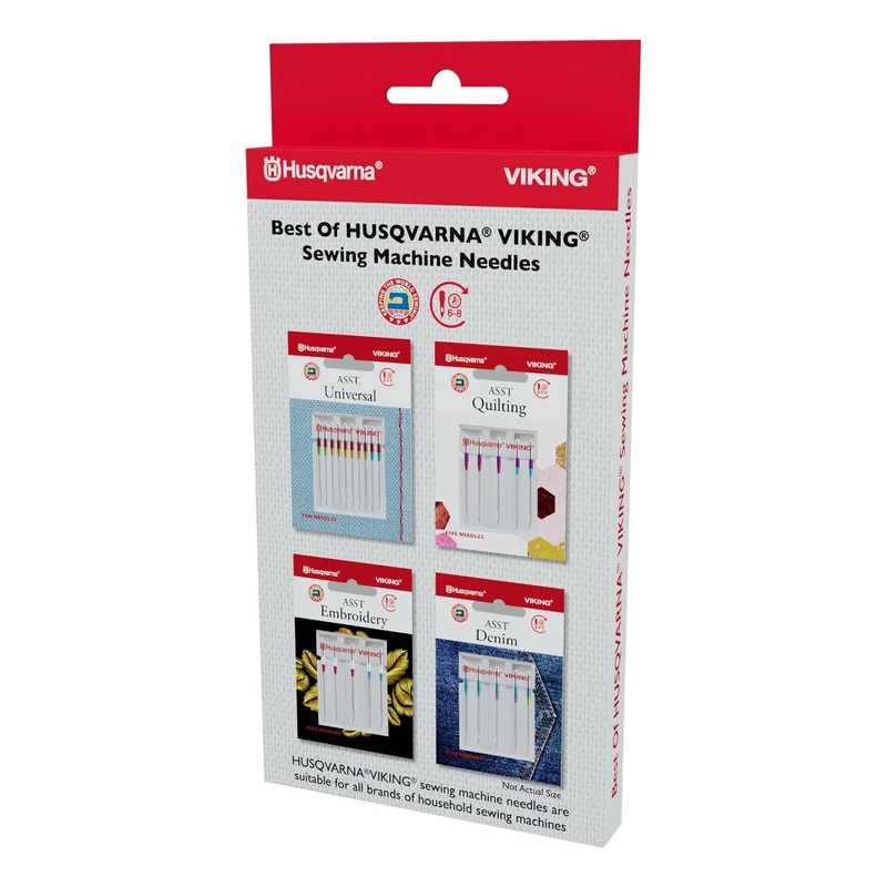 HUSQVARNA VIKING Best of Needles Bundle of 4 Packs