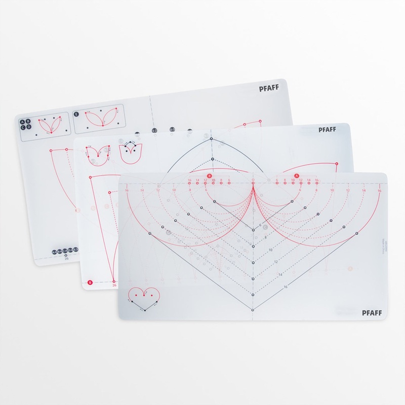 PFAFF Circular Attachment Templates