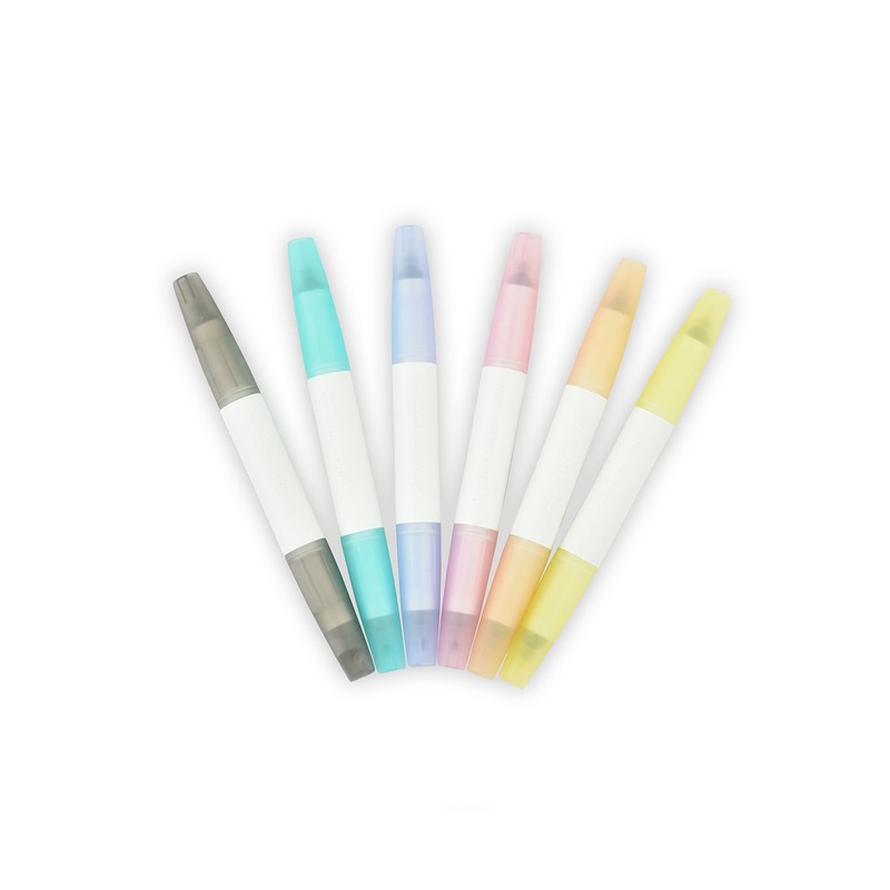 SINGER MOMENTO Dual Tip Marker Multi Pack (6 count)