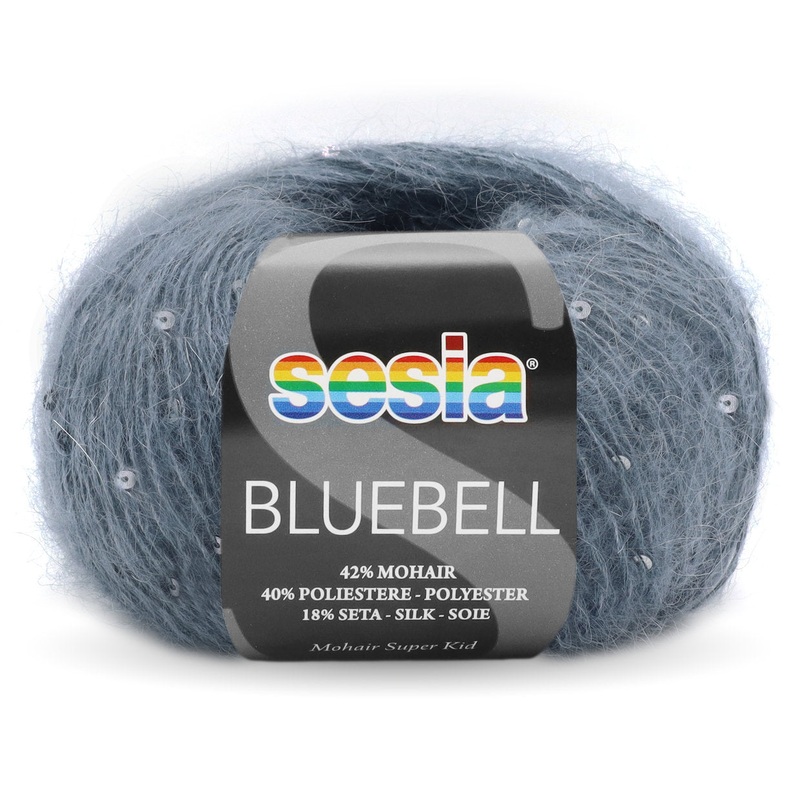 SESIA Bluebell|0051 BIANCO|0067 NERO|1355 MARMO|1364 GRIGIO|3211 AZZURRO POLVERE|4392 MALVA CHIARO|5875 CAMELLO|9080 AVORIO