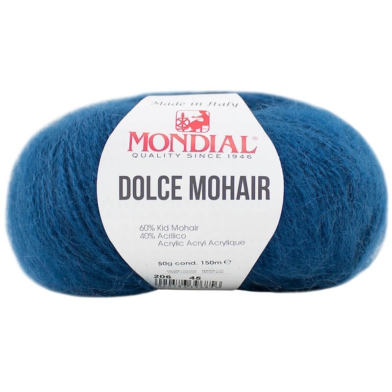 DOLCE MOHAIR MONDIAL|Lavanda Chiaro102|227|335|359|702|Blu scuro 206