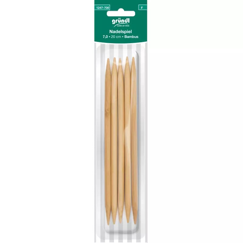 GRNDL bambusa divsmails admadatas  20cm, 7mm un 8mm izmri