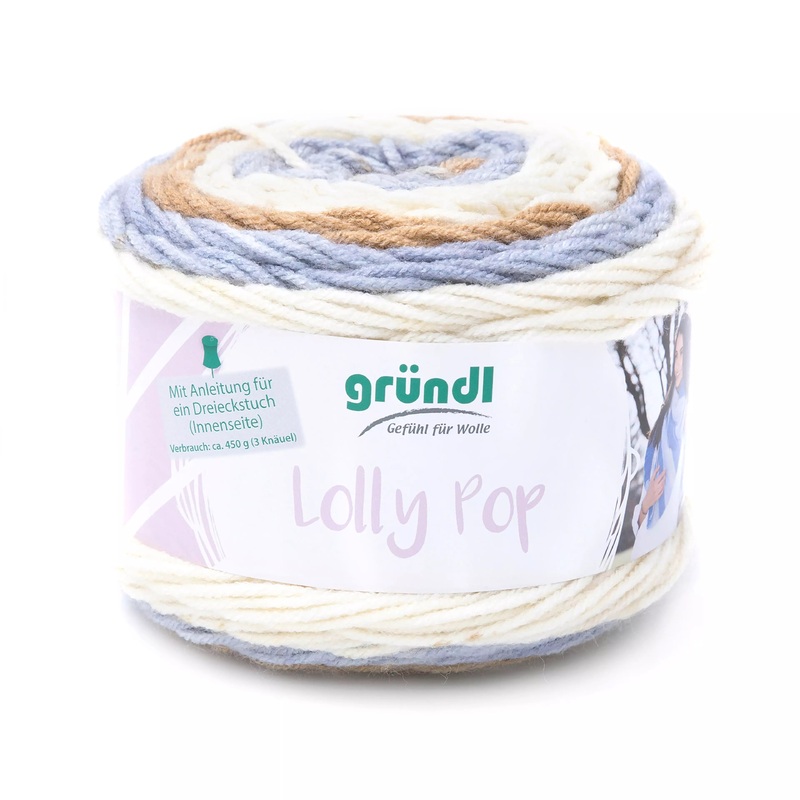 GRNDL Lolly Pop Degrade dzija dinamisks 100% akrils radoam adjumam