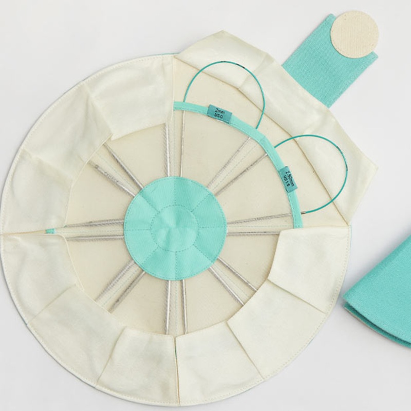 KnitPro fiksts riveida meu adatu komplekts Explore, 25cm, 2mm – 6,00mm