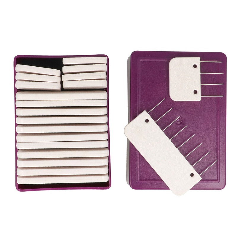 KnitPro Knit blotju kastte balta