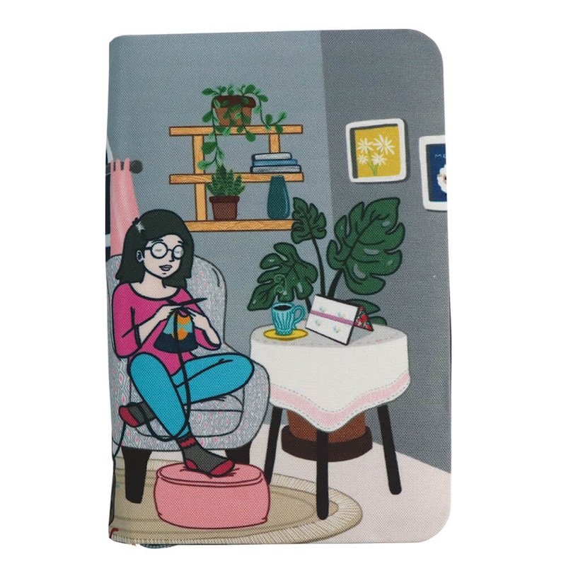 KnitPro Passion dubultsmailu adatu futrlis