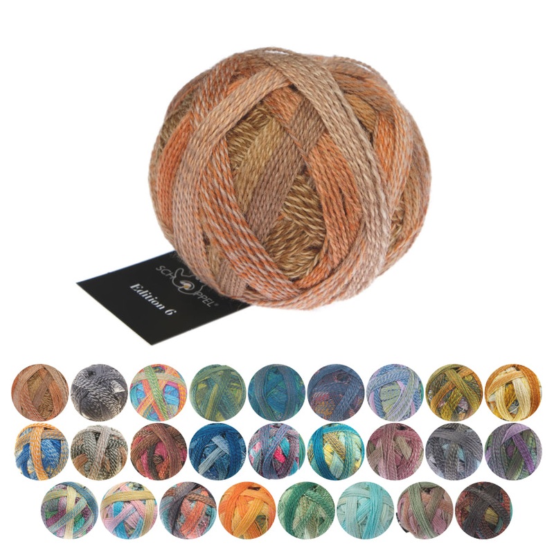 Schoppel Edition 6 Extra-Fine Merino Wool Yarn