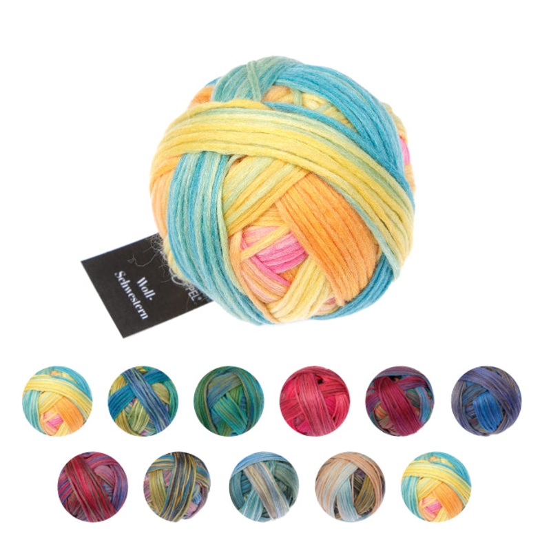 SCHOPPEL Wool Sisters Yarn|2645__Adelheid|2641__Annegret|2643__Babette|2646__Berta|2652__Brunhilde|2656__Carlotta|2663__Charlotte|2648__Clara|2650__Clementine|2664__Edda|2662__Helena