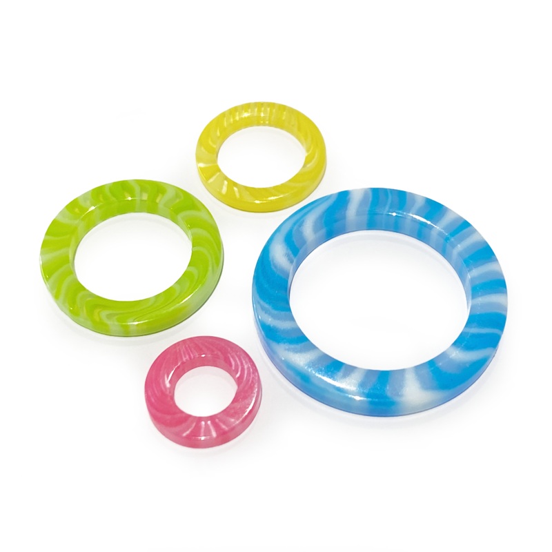 ChiaoGoo Stitch Markers – 40 Pack Resin Rings