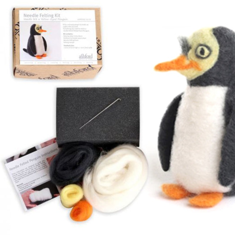 Ashford Needle Felting Kit – Penguin