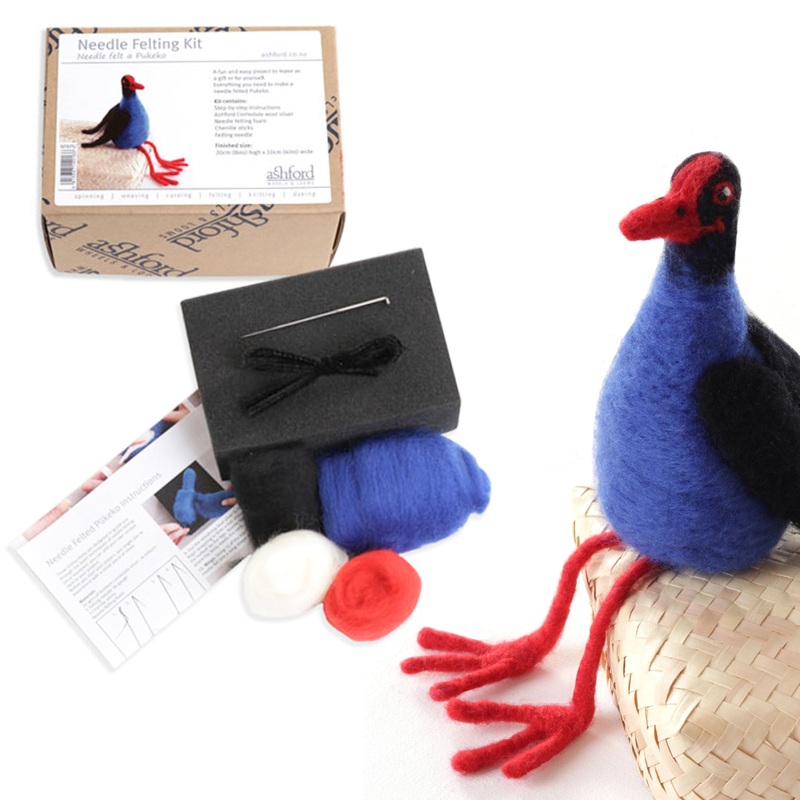 Ashford Needle Felting Kit – Pukeko