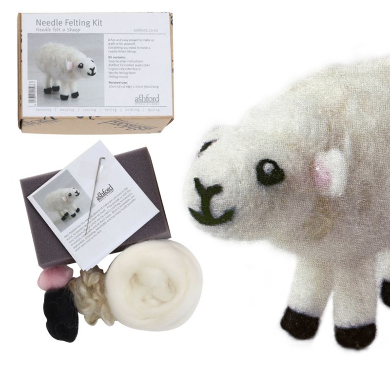 Ashford Needle Felting Kit – Sheep