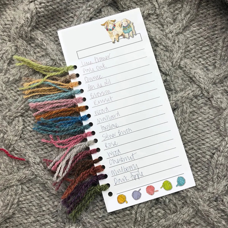 Crochet Colour Chart Cards (PK5)