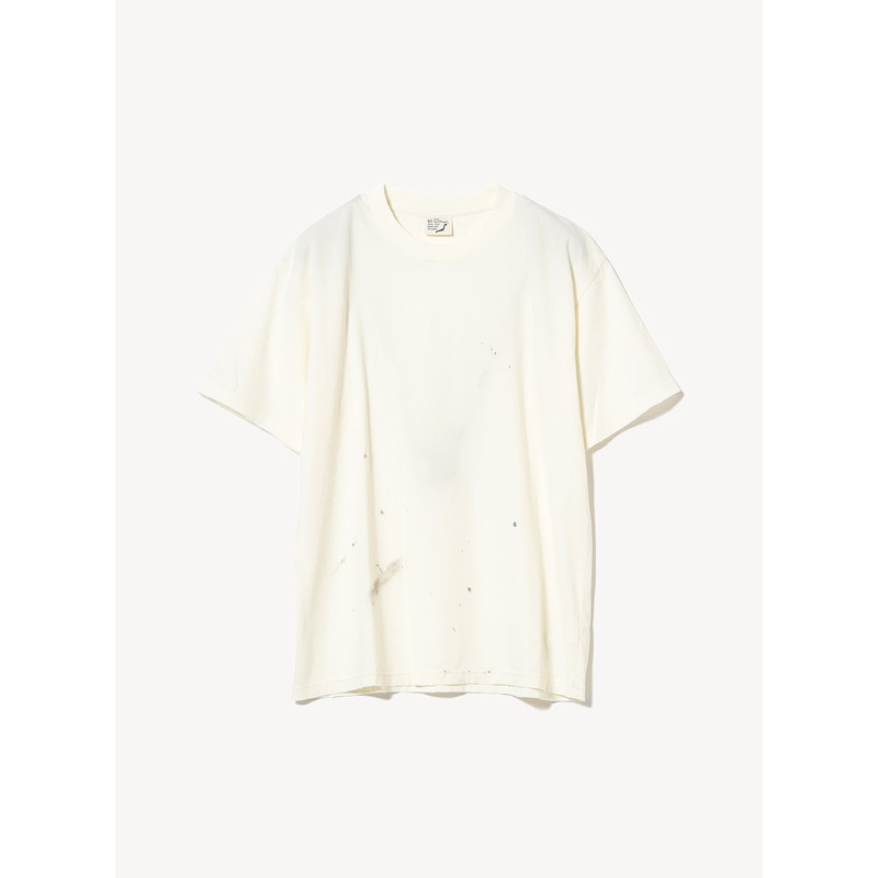 [Exclusive] Stained Tee|White|One Size