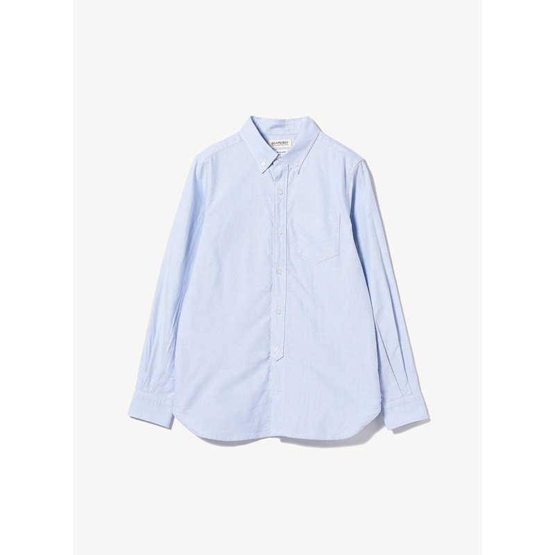 Oxford Button-Down Shirt|Sax|0|1