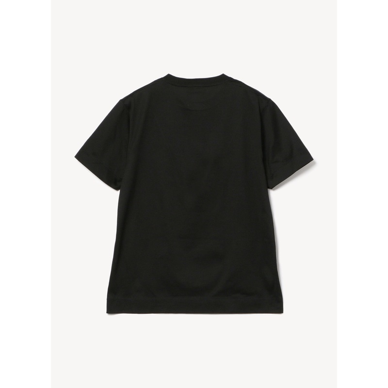 Cotton T-Shirt|Black|1|2