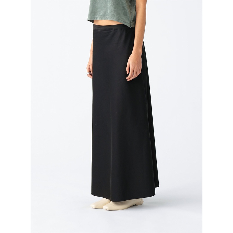 Demi Unique Drape Skirt|Black|36|38