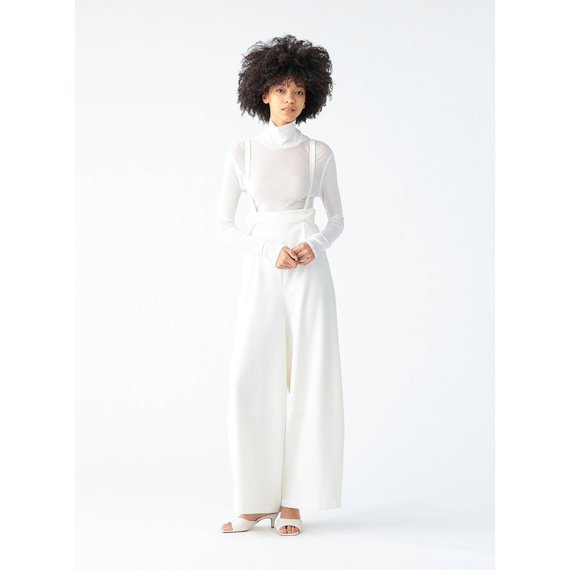 High-Waisted Pants|Off White|36|38