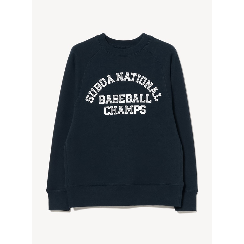 Logo Sweatshirt|Navy|38|46
