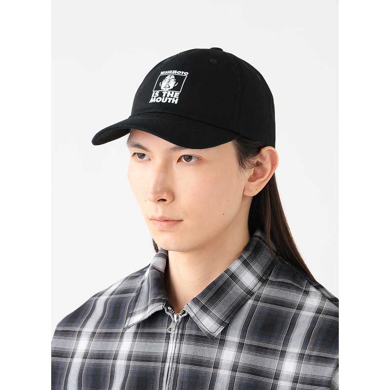 Embroidered Cap|Black|One Size