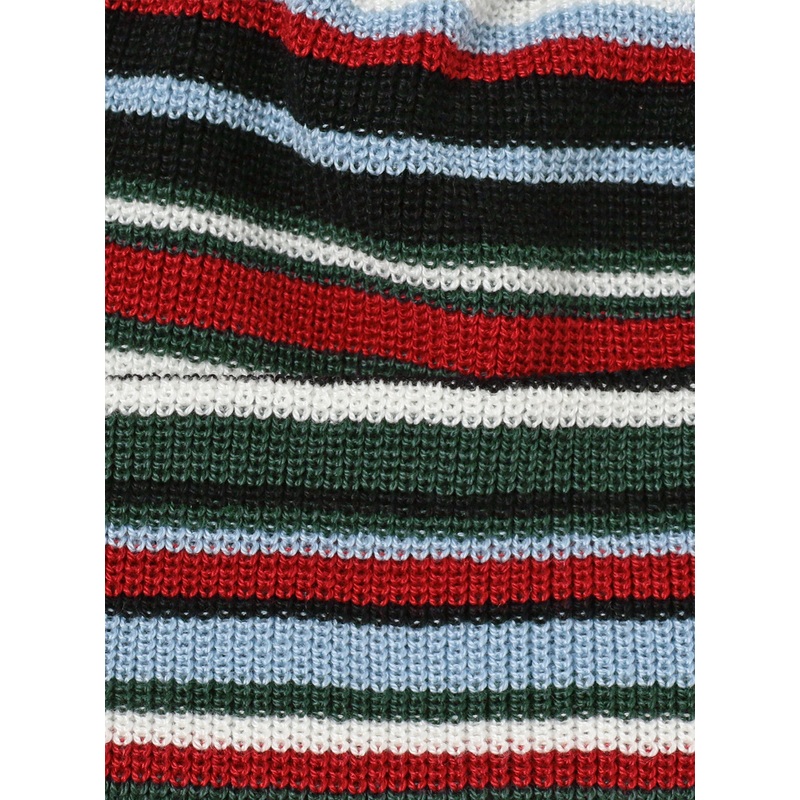 Multi-Border Watch Cap|Green|One Size