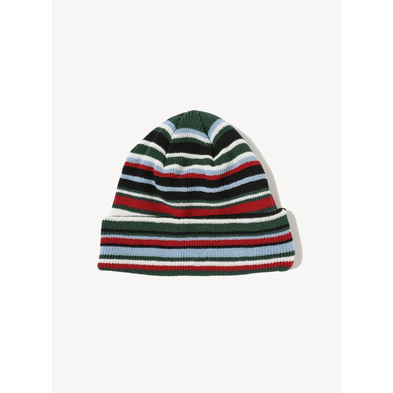 Multi-Border Watch Cap|Green|One Size