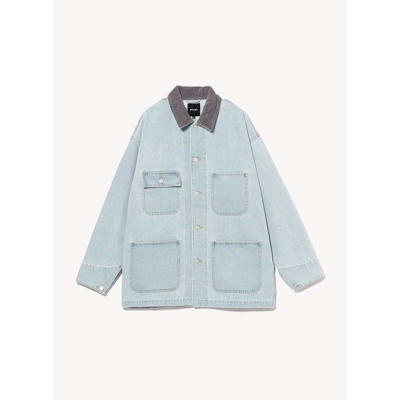 Denim Loose Coveralls|Ice Wash|S|M|L|XL