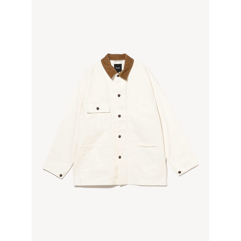 Denim Loose Coveralls|White|S|M|L|XL