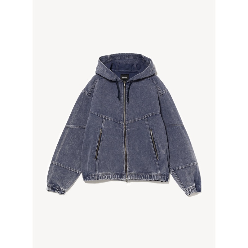 Fade Zip Blouson|Blue|S|M|L|XL