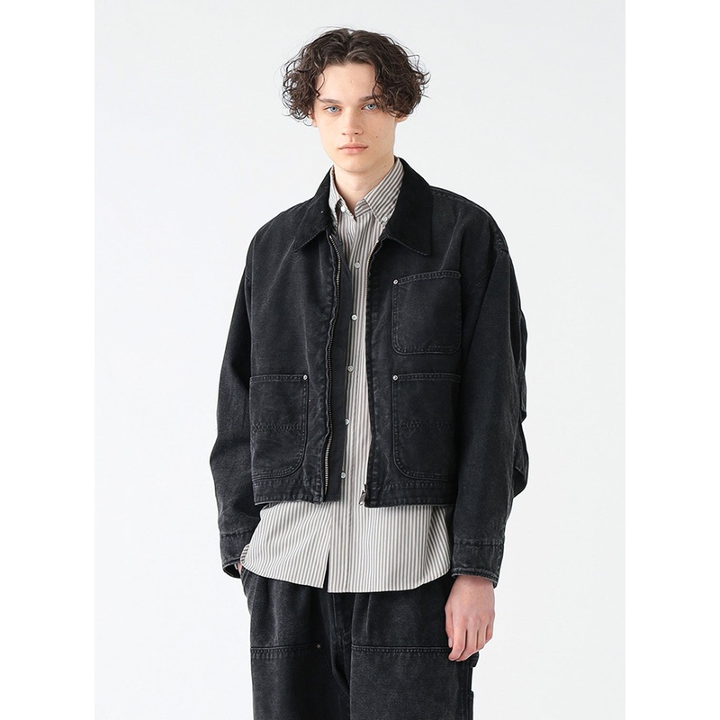 Faded Duck Short Blouson|Faded Black|S|M|L|XL