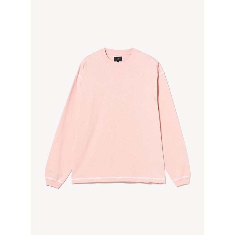 Stitched Crewneck T-Shirt|Sakura|S|M|L|XL