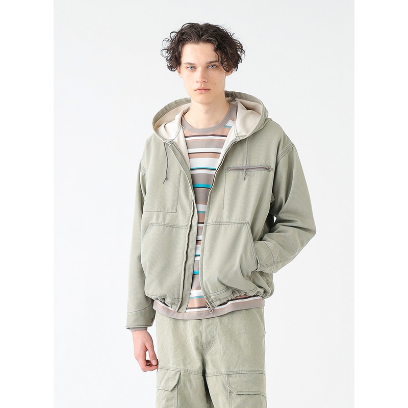 Tech Duck Hooded Blouson|Greige|S|M|L|XL