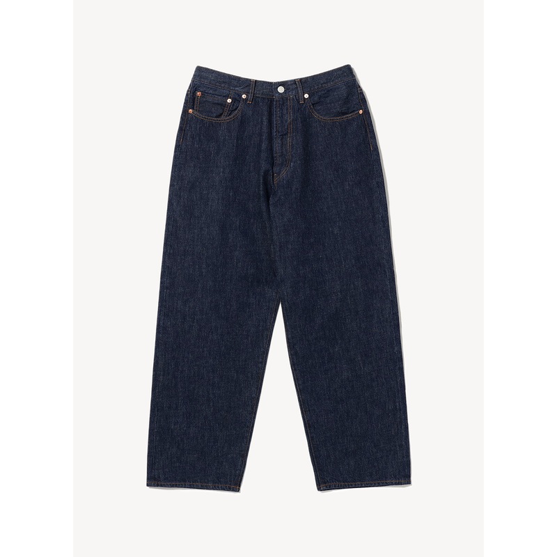 Wide Fit Denim Pants|Indigo|S|M|L|XL