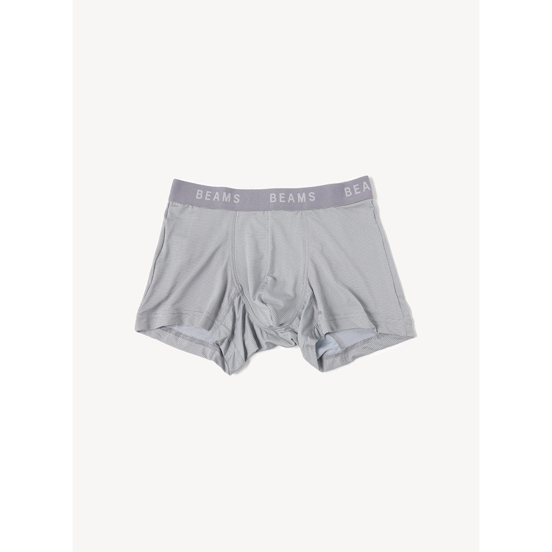 Micro Striped Boxer Shorts|Grey|M|L